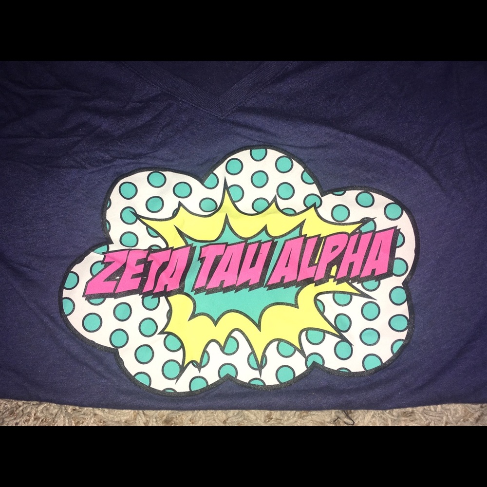 Zeta Tau Alpha POP Art Theme